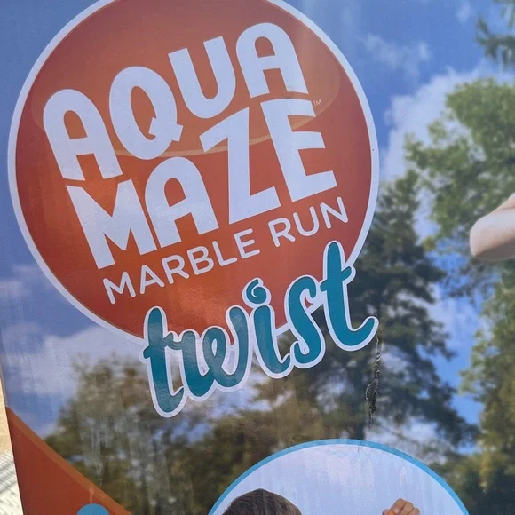 Aqua Maze Marble Run Twist - Vibrant Blue - Picture 4 of 8
